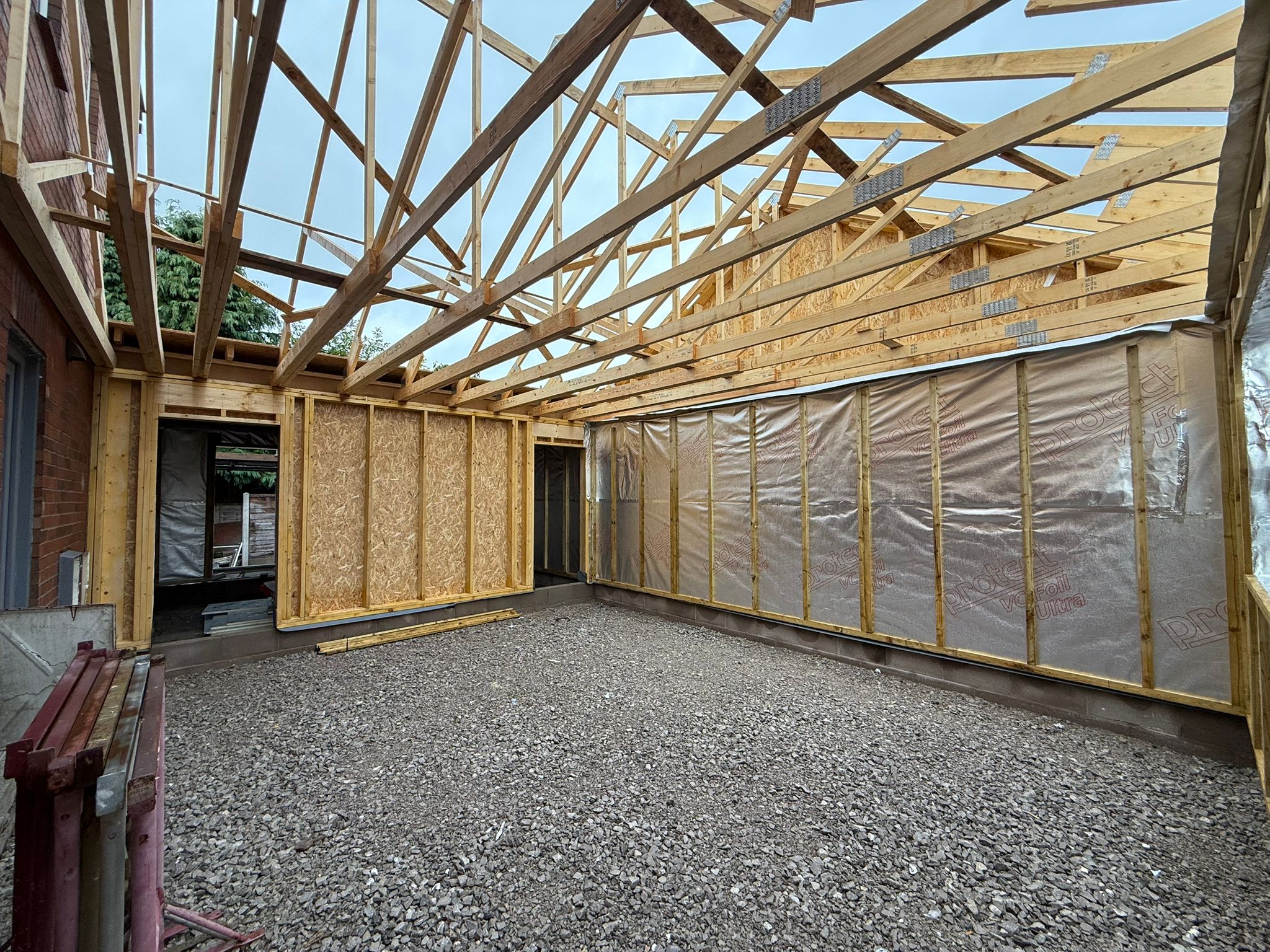 Timber Frame Bungalow Extension - Hauser